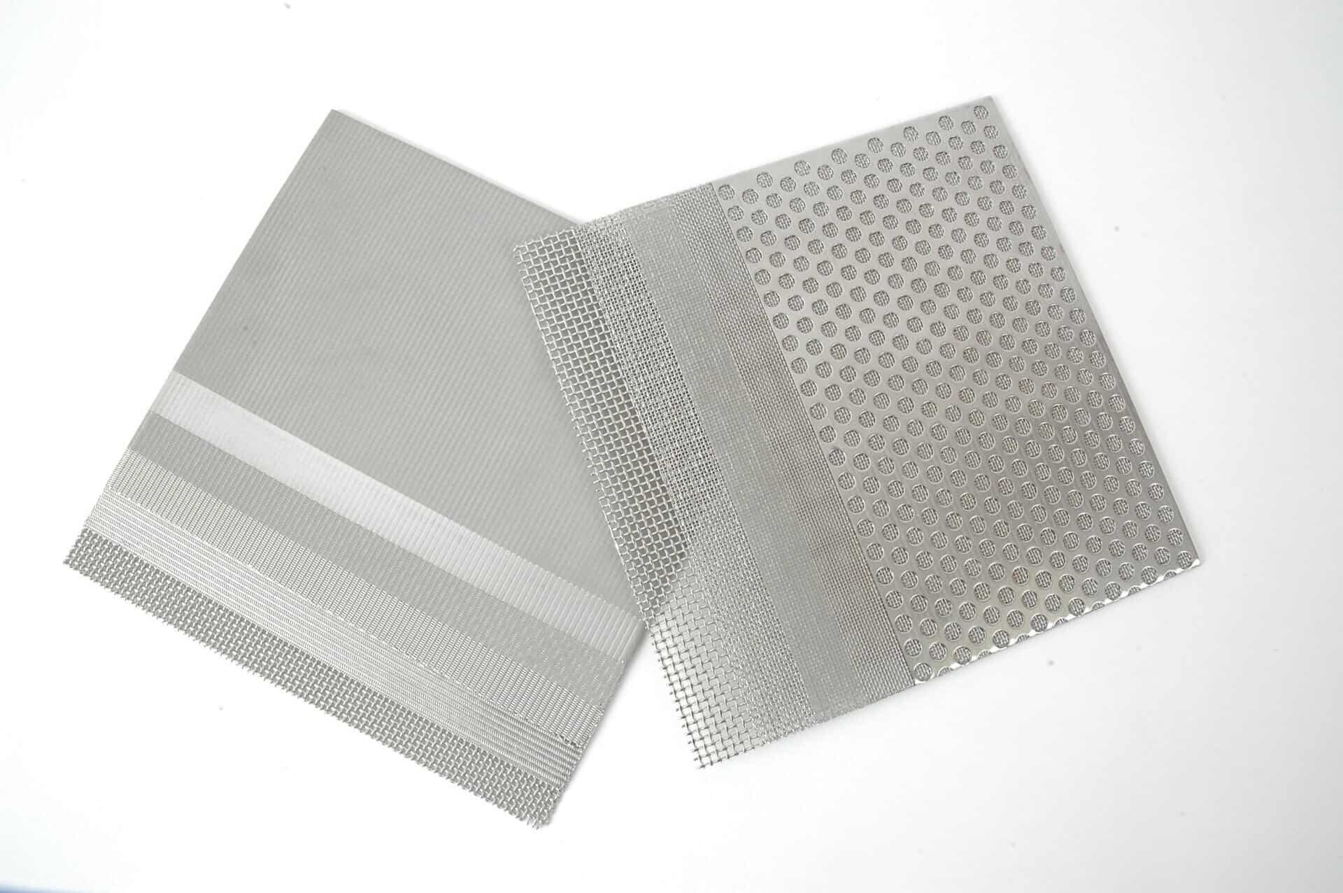 These are woven meshes with filtration to customer specifications, formed as a tube with one or several layers of mesh. The ends may be framed or closed with the same mesh and can be made in differing finishes.