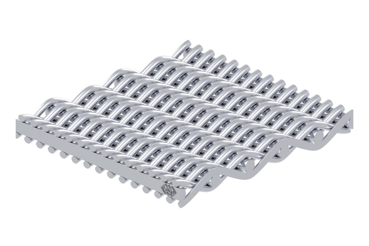 This series is based on stainless steel wire mesh, using electrolytic polishing technology for surface treatment, the surface is as bright as mirror.